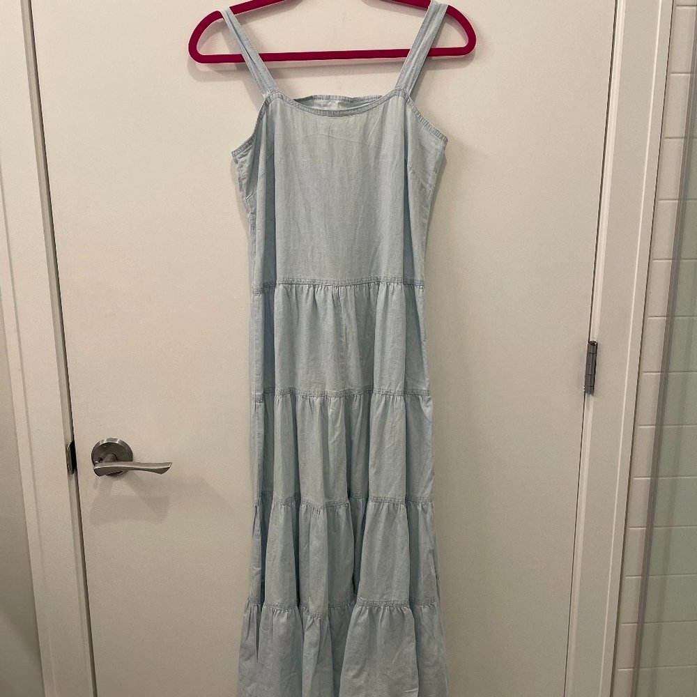 Pomander Place Chambray Lola Dress, XS